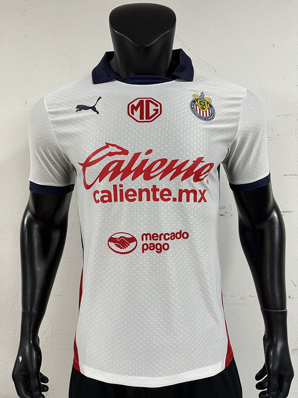 AAA Quality Chivas Guadalajara 24/25 Away White Jersey(Player)